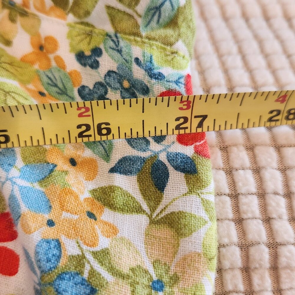 Liz Claiborne Floral Linen Shirt 3X - Picture 12 of 14